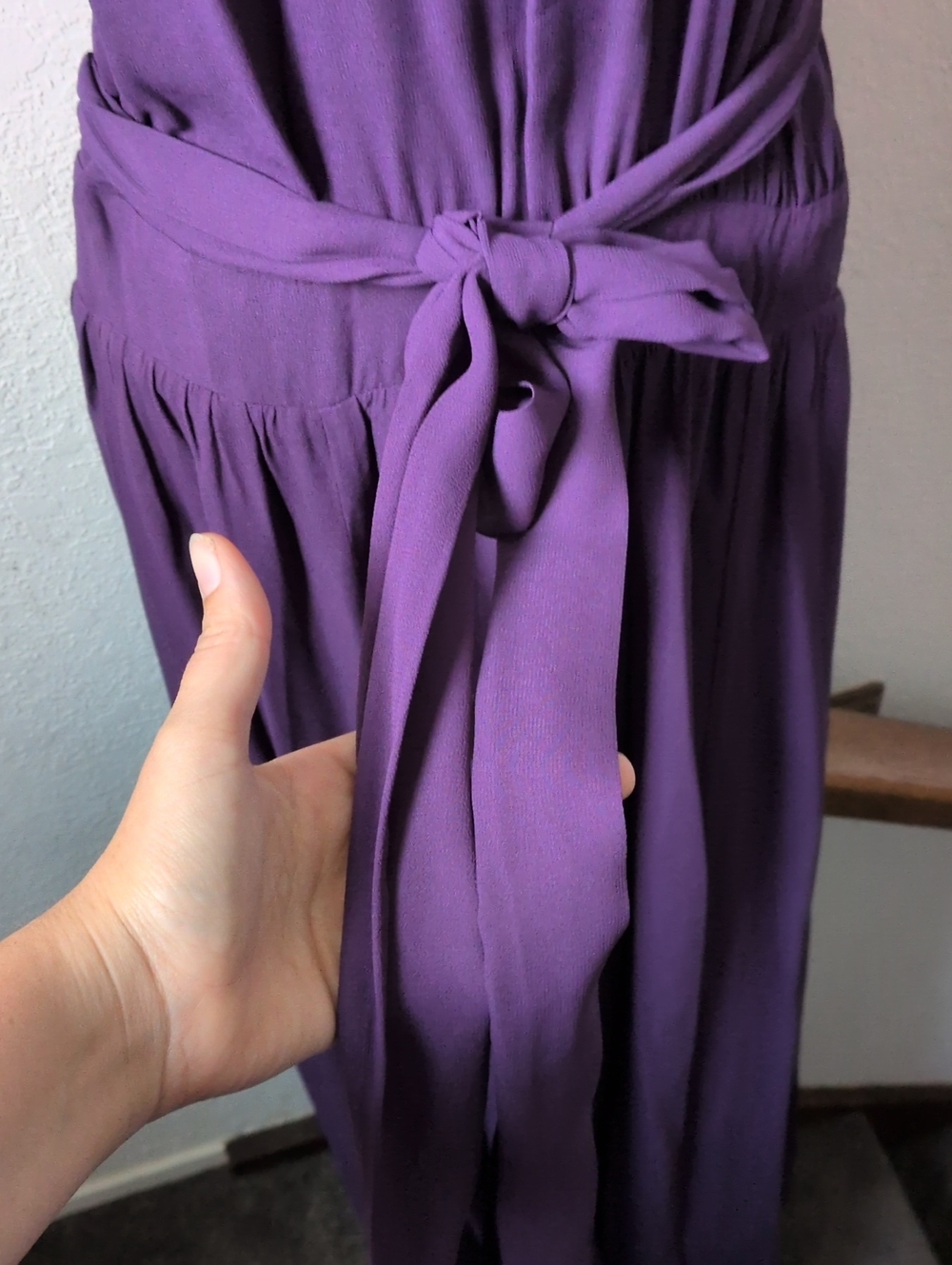 ✨ Reformation Andee Dress in "Raisin" deep purple size 10 - Picture 4 of 9
